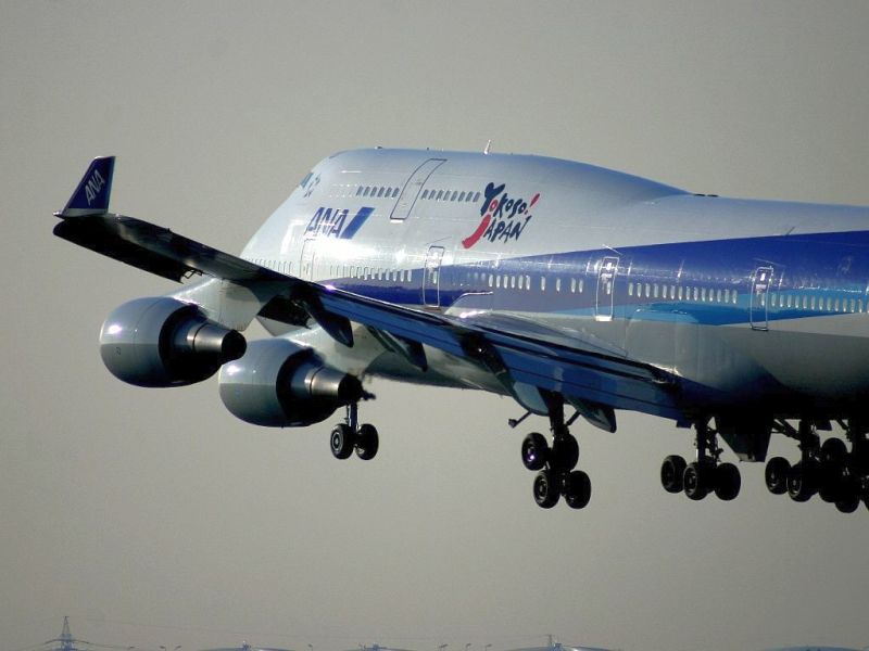 All Nippon Airways Boeing 747 am 29.10.2005 in Frankfurt