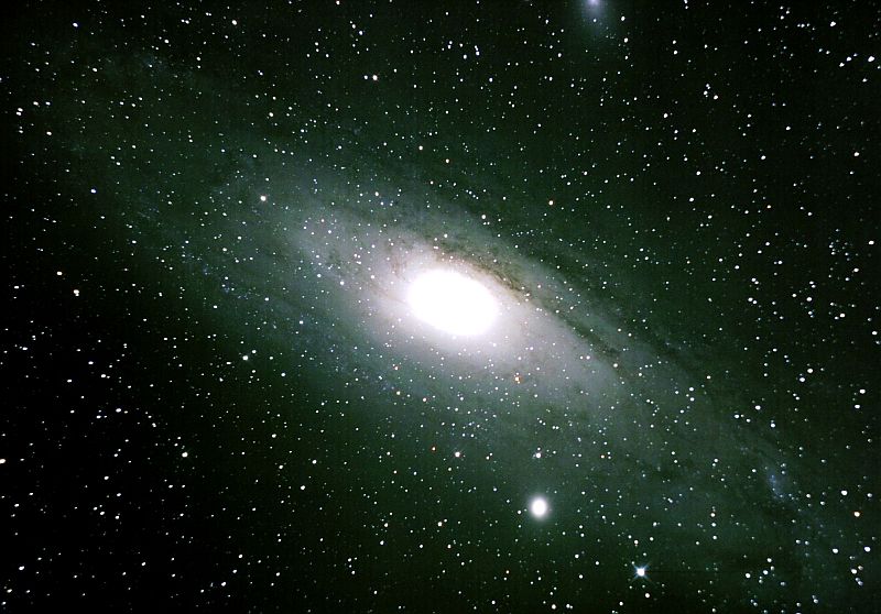 Andromedagalaxie  M31 --- Astronomie im Teleskop --- Polsprung durch Fly-By-Effekt des Schwarzen Lochs --- Jahrezeiten verschieben sich um 6 Monate - Im Juni 2023 Sternshnuppensturm, im Juli Beginn einer neuen Ära - Wassermannzeitalter