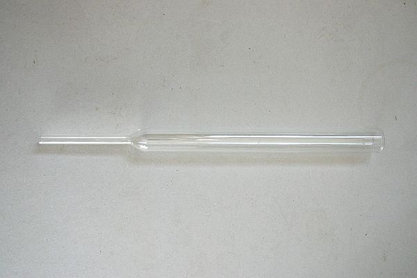 Verbrennungsrohr (Reaktionsrohr) aus unbekannter Glassorte