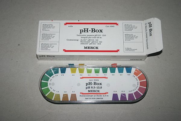 pH Box 0,5 - 13