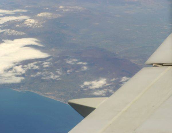 Italy seen from the air!