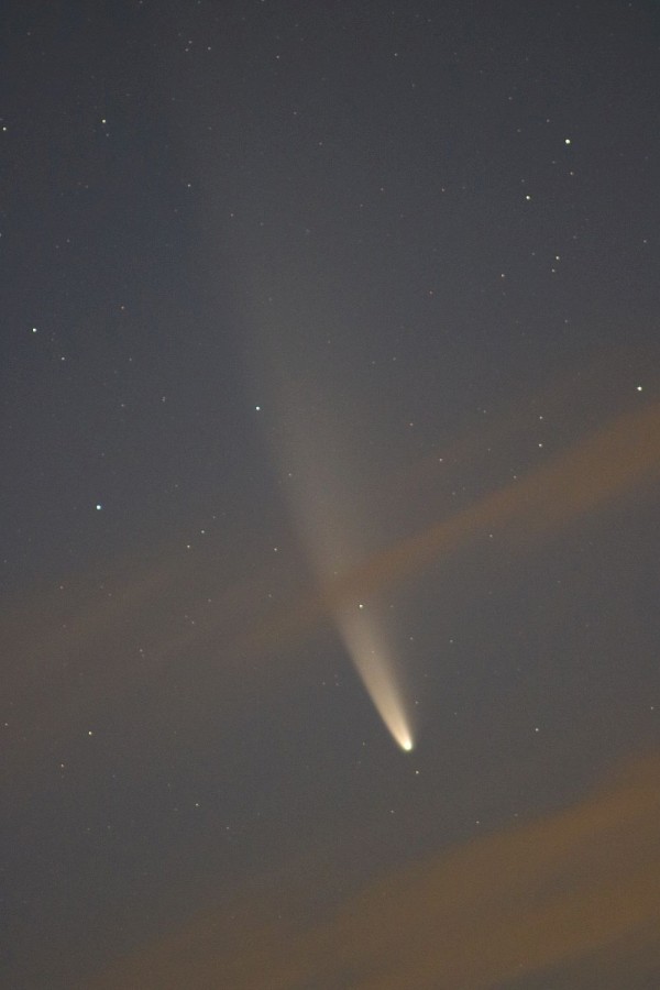 Komet NEOWISE 300mm Obkjektiv Blende 5,6 am 12.7.2020