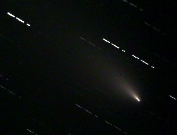 Komet Schwassmann-Wachmann 3 - man sieht 2 Kerne!