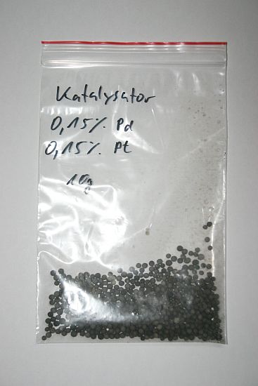 Hedinger Katalysator-Kugeln Platin Palladium neu 10g