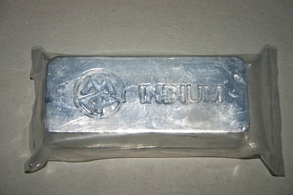 Indium - ein wertvolles Sondermetall