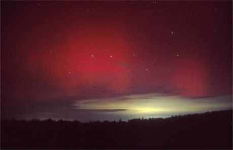 These Northern Lights were visible in Germany during a huge solar storm