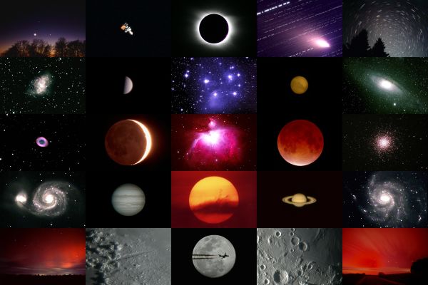 Internationales Jahr der Astronomie 2009 - Planeten - Gasnebel - Finsternisse