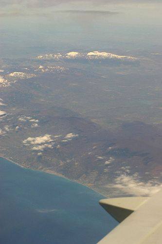 The Tyrrhenian sea at Italiy