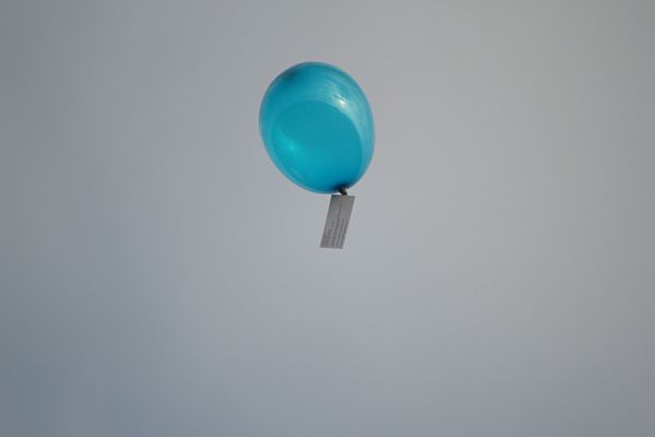 Wasserstoff-Luftballon