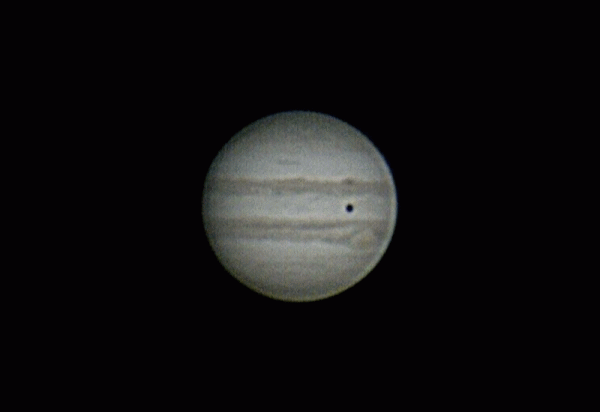 Planeten - Jupiter mit Schatten von Ganymed