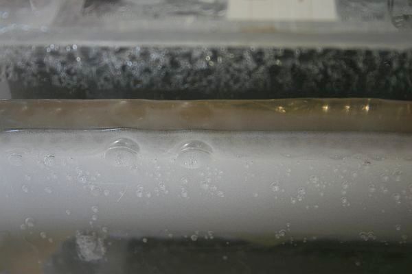 Elektrolyse von Wasser - Elektroden aus Nickel-Blech